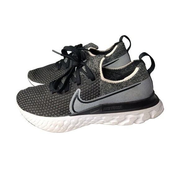 Nike Womens React Infinity Run CD4372-012 Black Running  Nike React Infinity Run Flyknit Shoes Women\'s Size 9 Sneakers CD4372-012